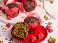 BEZGLUTENOWY Muffin Matcha-Malina WEGE 110 g 